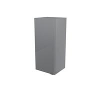 GoodHome Imandra Deep Gloss Grey Single Bathroom Wall Cabinet (H)90Cm (W)40Cm