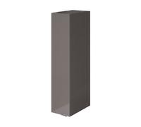 GoodHome Imandra Gloss Warm Grey Single Deep Wall Cabinet (W)200mm (H)900mm