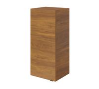 GoodHome Imandra Deep Walnut Effect Bathroom Single Wall Cabinet (H)90Cm (W)40Cm