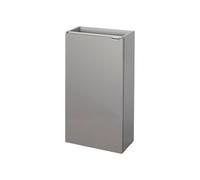 GoodHome Imandra Gloss Anthracite Single Freestanding Bathroom Cloakroom Unit (H) 790mm (W) 43.6mm