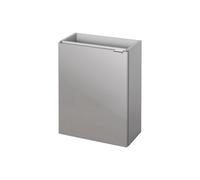 GoodHome Imandra Gloss Anthracite Single Wall-Mounted Bathroom Cloakroom Unit (H) 550mm (W) 43.6mm