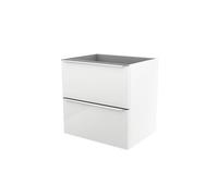 RAK Ceramics RAK-Ceramics Joy Wall Hung Vanity 60cm (Pure White) Finish: Pure White, Please Select Size: 60cm