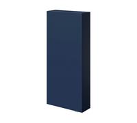 GoodHome Imandra Matt Blue Bathroom Single Wall Cabinet (H)90Cm (W)40Cm