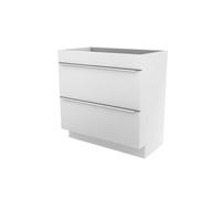 GoodHome Imandra Matt White Freestanding Vanity Unit & Basin Set (W)804mm (H)480mm