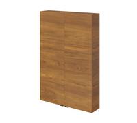 GoodHome Imandra Walnut Effect Double Wall Cabinet (W)600mm (H)900mm