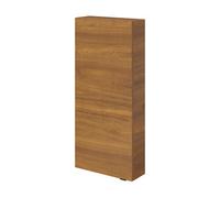 GoodHome Imandra Walnut Effect Bathroom Single Wall Cabinet (H)90Cm (W)40Cm