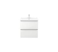 GoodHome Imandra White Freestanding Vanity Unit & Basin Set - Includes Lana Basin (W)604mm