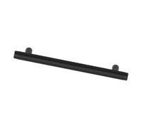 GoodHome Irus Matt Black Any Room T-Shaped Pull Handle (L)16.8Cm (D)35mm, Pack Of 2