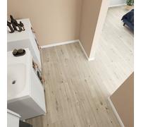 GoodHome Italo Grey Natural Oak Wood Effect Textured Click Vinyl Planks, 2.36M²