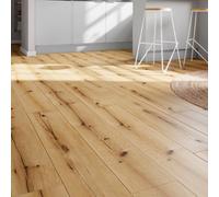 GoodHome Italo Honey Oak Effect Textured Click Vinyl Planks, 2.36M²