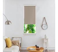 GoodHome Iwerne Corded Beige Blackout & Thermal Roller Blind (W)60Cm (L)180Cm