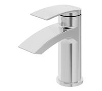 GoodHome Kariya Medium Chrome Effect Basin Mixer Tap