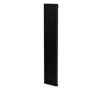 GoodHome Kensal Hg1800368A Anthracite Thermodynamic Vertical Designer 3624Btu Radiator, (W)368mm X (H)1800mm