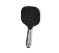 GoodHome Kentia Chrome Effect 3-Spray Pattern Handset Shower Head, 244.2mm