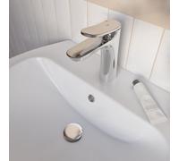 GoodHome Kentia M Chrome Effect Basin Mixer Tap