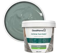 GoodHome Kinsale Satin Patio & Tile Paint, 500Ml Tin