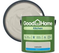 GoodHome Kitchen Cancun Matt Wall & Ceiling Emulsion Paint, 2.5L