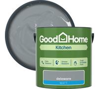 GoodHome Kitchen Delaware Matt Wall & Ceiling Emulsion Paint, 2.5L