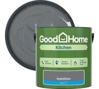 GoodHome Kitchen Hamilton Matt Wall & Ceiling Emulsion Paint, 2.5L
