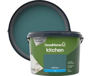 GoodHome Kitchen Milltown Matt Wall & Ceiling Emulsion Paint, 2.5L