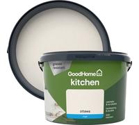 GoodHome Kitchen Ottawa Matt Wall & Ceiling Emulsion Paint, 2.5L