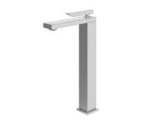 GoodHome Kolima Chrome Tall Square Sink Or Worktop Mono Mixer Tap