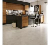 GoodHome Koncrete Grey Concrete Effect Laminate Flooring, 2.535M²