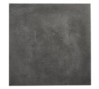 GoodHome Konkrete Anthracite Matt Concrete Effect Porcelain Indoor Wall & Floor Tile Sample