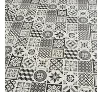 GoodHome Konkrete Black & White Matt Concrete Effect Ceramic Indoor Wall Tile Sample