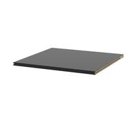 GoodHome Konnect Modular Black Rectangular Shelf (L)33Cm X (D)31.5Cm