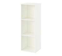 GoodHome Konnect White 3 Shelf Cube Bookcase, (H)1038mm (W)354mm