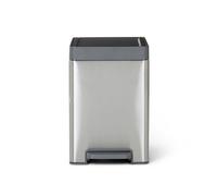 GoodHome Kora Pedal Anthracite Metal Pedal Bin - 14L