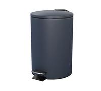 GoodHome Koros Midnight Blue Metal Bin -3L