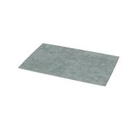 GoodHome Koros Sage Grey Rectangular Bath Mat (L)80Cm (W)50Cm