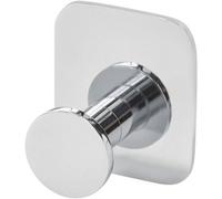 GoodHome Koros Steel Round Single Hook (H)40mm (W)40mm