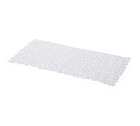 GoodHome Koros White Pebbles Rectangular Bath & Shower Mat (L)70Cm (W)33Cm