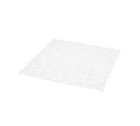 GoodHome Koros White Pebbles Square Bath & Shower Mat (L)53Cm (W)53Cm