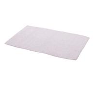 GoodHome Koros White Rectangular Bath Mat (L)80Cm (W)50Cm