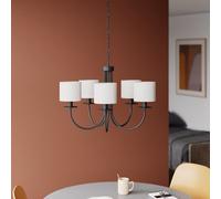GoodHome Kpezin White Round Lamp Shade (D)15Cm