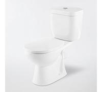 GoodHome Lagon White Close-Coupled Toilet Set With Soft Close Seat & Exposed Cistern