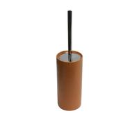 GoodHome Lassane Matt Orange Ceramic Toilet Brush & Holder