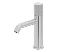 GoodHome Levanna Medium Chrome Effect Round Basin Mixer Tap