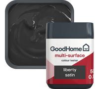 GoodHome Liberty Satin Multi-Surface Paint, 50Ml Tester Pot