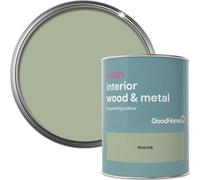 GoodHome Limerick Satin Metal & Wood Paint, 750Ml
