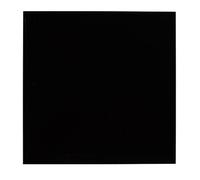 GoodHome Livourne Black High Gloss Porcelain Indoor Wall & Floor Tile Sample