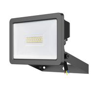 GoodHome Lucan Black Mains-Powered Cool White Led Floodlight 2300Lm