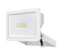 GoodHome Lucan White Mains-Powered Cool White Led Floodlight 3600Lm