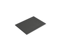 GoodHome Luiro Matt Black Rectangular Reversible Drainer Shower Tray (L)1200mm (W)900mm (H) 32mm