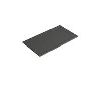 GoodHome Luiro Matt Black Rectangular Reversible Drainer Shower Tray (L)1400mm (W)800mm (H) 35mm