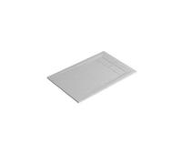 GoodHome Luiro Matt White Rectangular Reversible Drainer Shower Tray (L)1200mm (W)800mm (H) 32mm